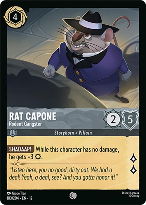Rat Capone - Rodent Gangster (183/204) [Wilds Unknown] | Black Swamp Games