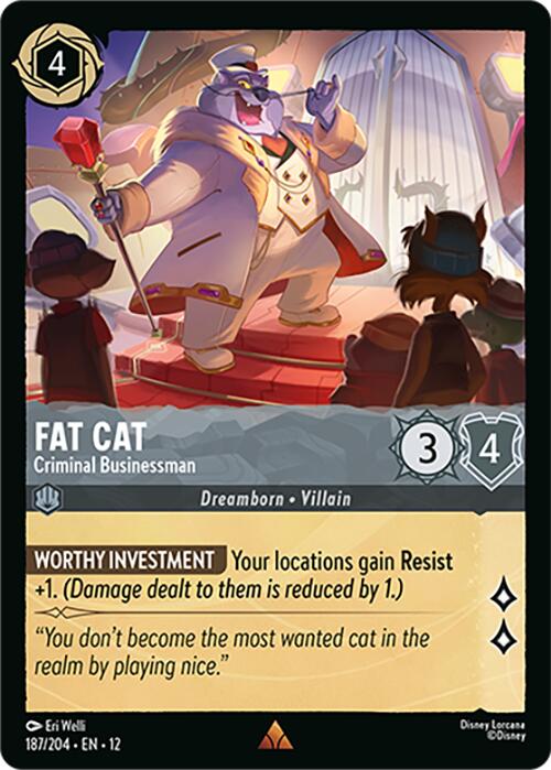 Fat Cat - Criminal Businessman (187/204) [Wilds Unknown] | Black Swamp Games