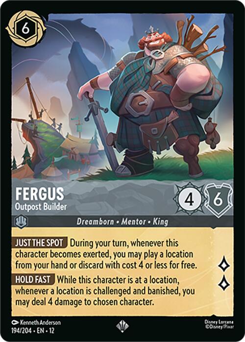 Fergus - Outpost Builder (194/204) [Wilds Unknown] | Black Swamp Games