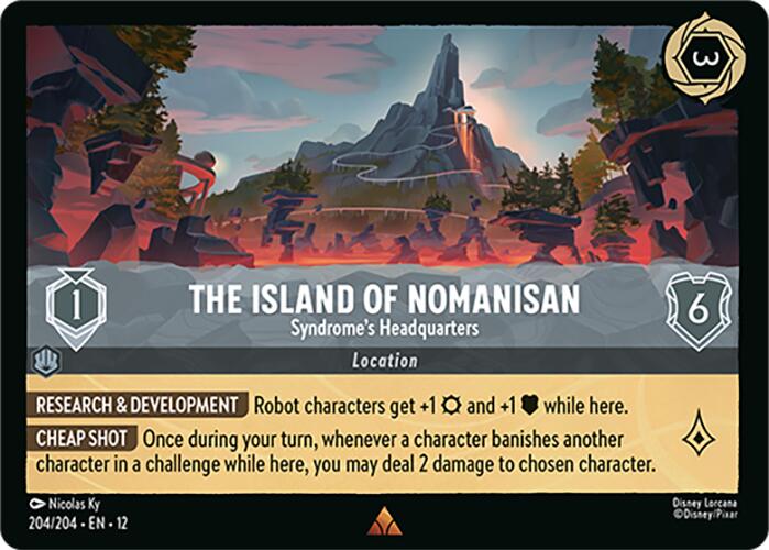The Island of Nomanisan - Syndrome's Headquarters (204/204) [Wilds Unknown] | Black Swamp Games