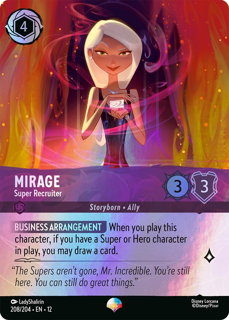 Mirage - Super Recruiter (Epic) (208/204) [Wilds Unknown] | Black Swamp Games