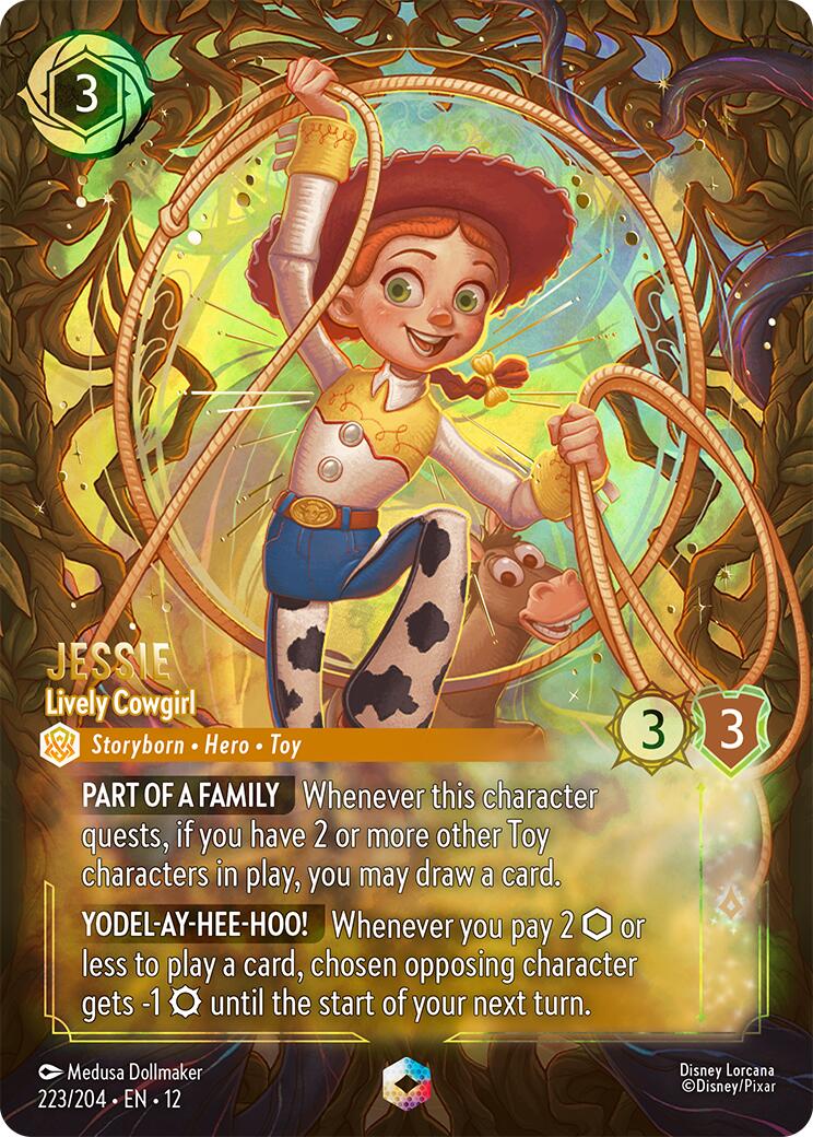 Jessie - Lively Cowgirl (Enchanted) (223/204) [Wilds Unknown] | Black Swamp Games