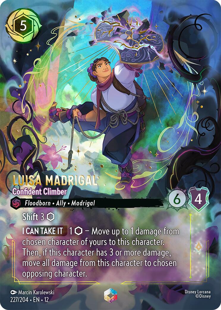 Luisa Madrigal - Confident Climber (Enchanted) (227/204) [Wilds Unknown] | Black Swamp Games