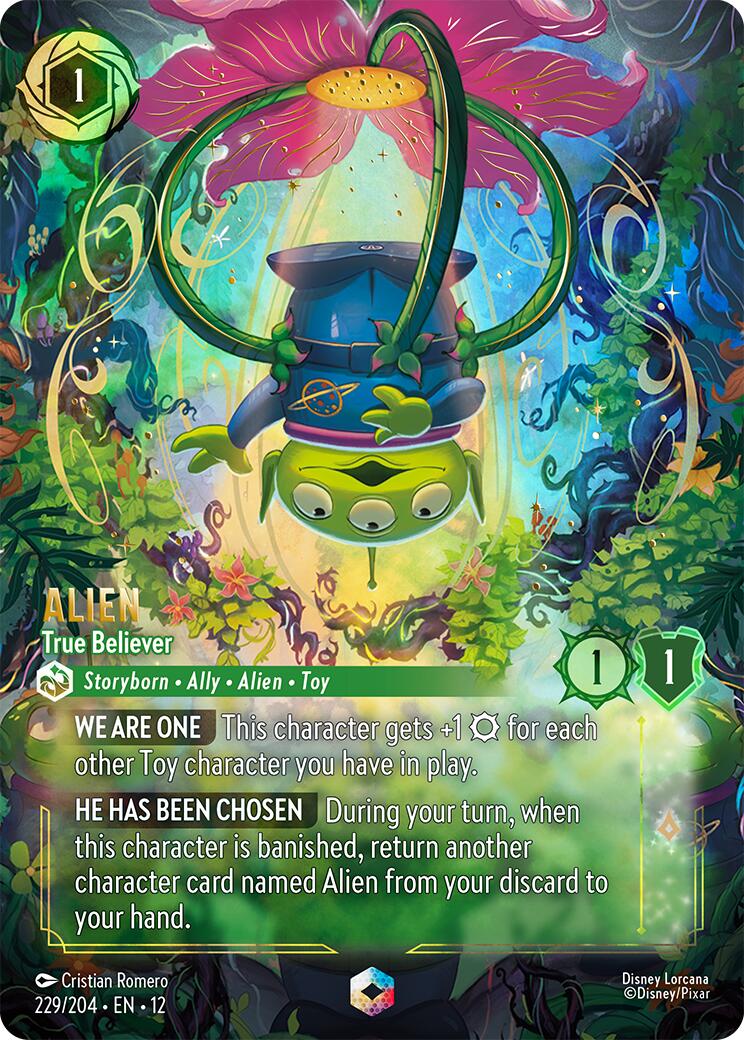 Alien - True Believer (Enchanted) (229/204) [Wilds Unknown] | Black Swamp Games