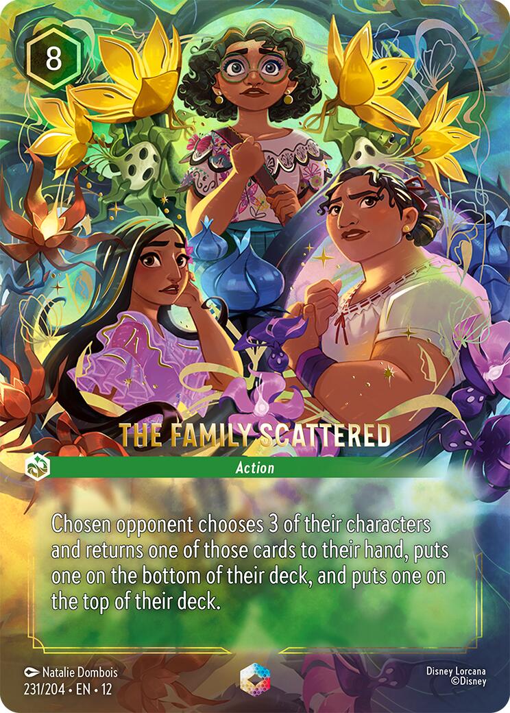 The Family Scattered (Enchanted) (231/204) [Wilds Unknown] | Black Swamp Games