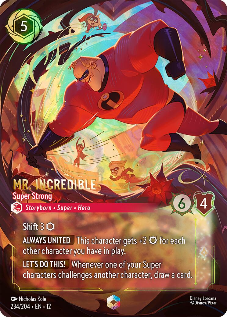 Mr. Incredible - Super Strong (Enchanted) (234/204) [Wilds Unknown] | Black Swamp Games
