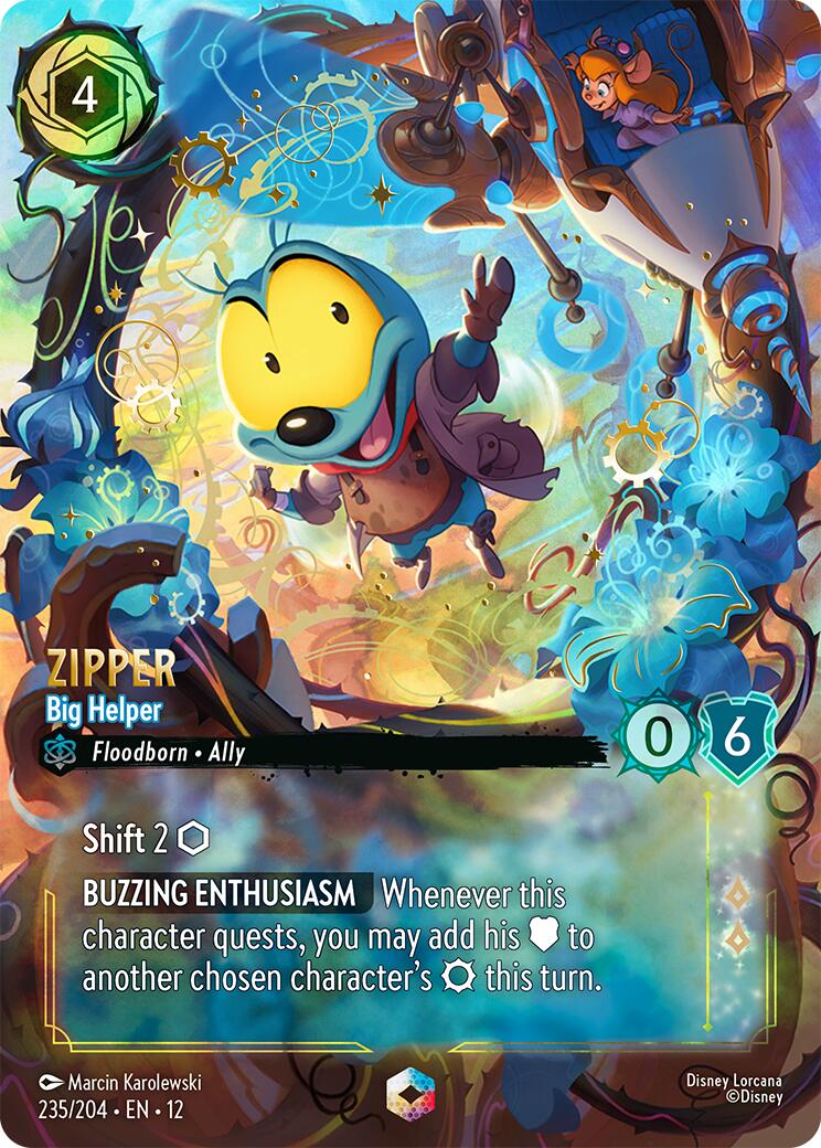 Zipper - Big Helper (Enchanted) (235/204) [Wilds Unknown] | Black Swamp Games