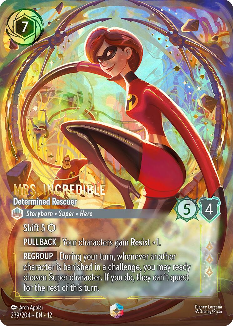 Mrs. Incredible - Determined Rescuer (Enchanted) (239/204) [Wilds Unknown] | Black Swamp Games