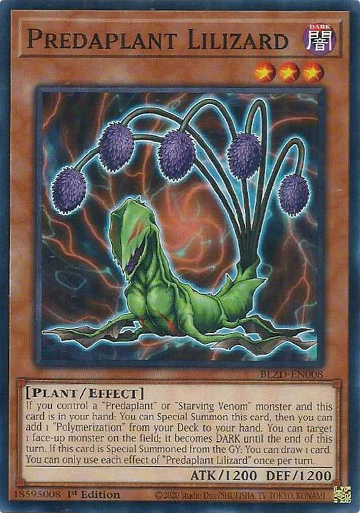 Predaplant Lilizard [BLZD-EN008] Common | Black Swamp Games
