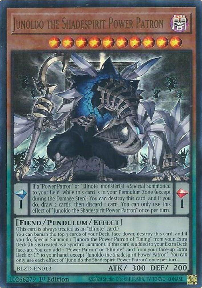 Junoldo the Shadespirit Power Patron [BLZD-EN013] Ultra Rare | Black Swamp Games