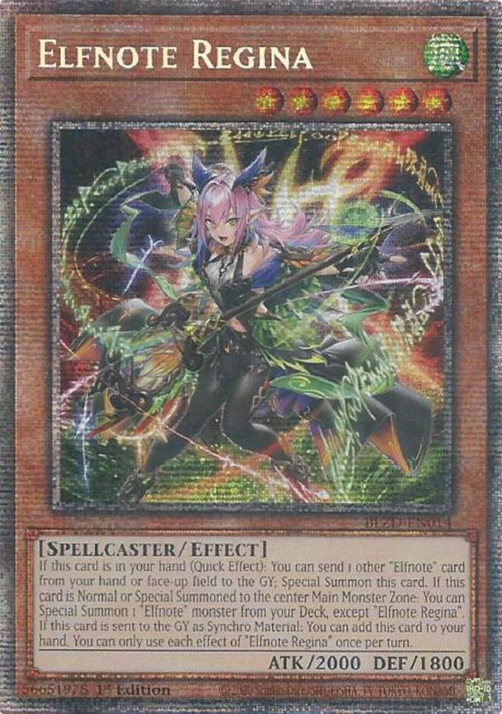 Elfnote Regina (Starlight Rare) [BLZD-EN014] Starlight Rare | Black Swamp Games