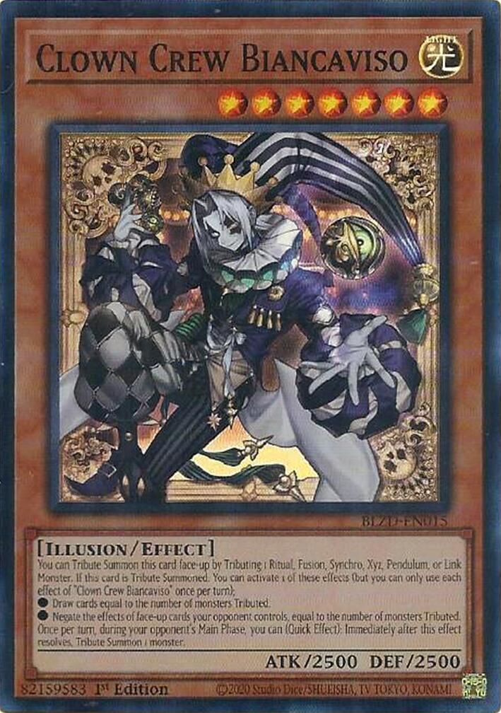 Clown Crew Biancaviso [BLZD-EN015] Super Rare | Black Swamp Games