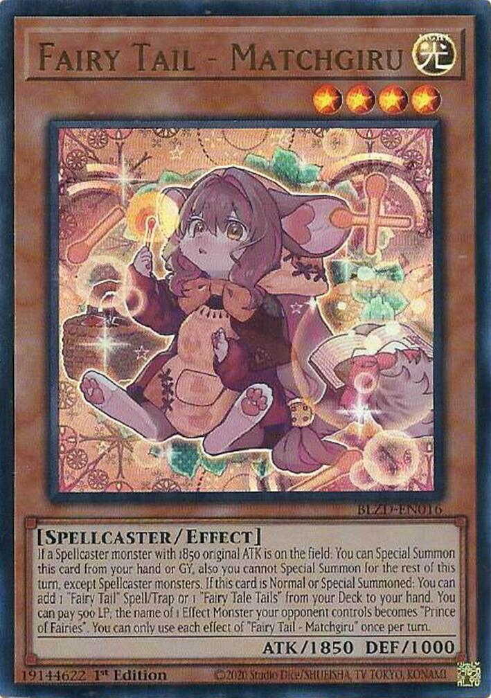 Fairy Tail - Matchgiru [BLZD-EN016] Ultra Rare | Black Swamp Games