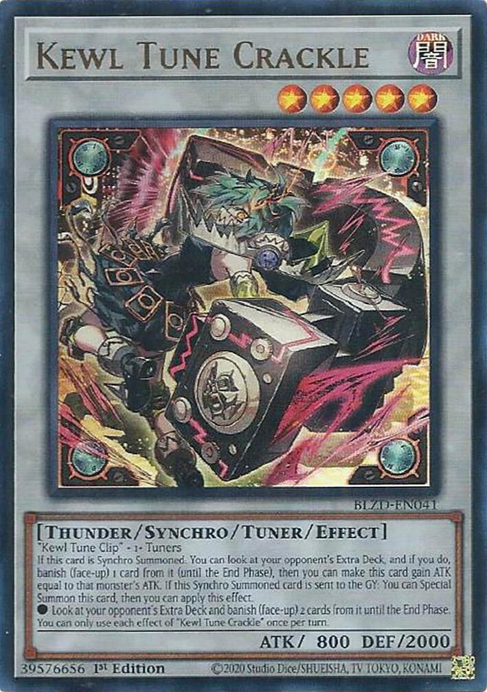 Kewl Tune Crackle [BLZD-EN041] Ultra Rare | Black Swamp Games