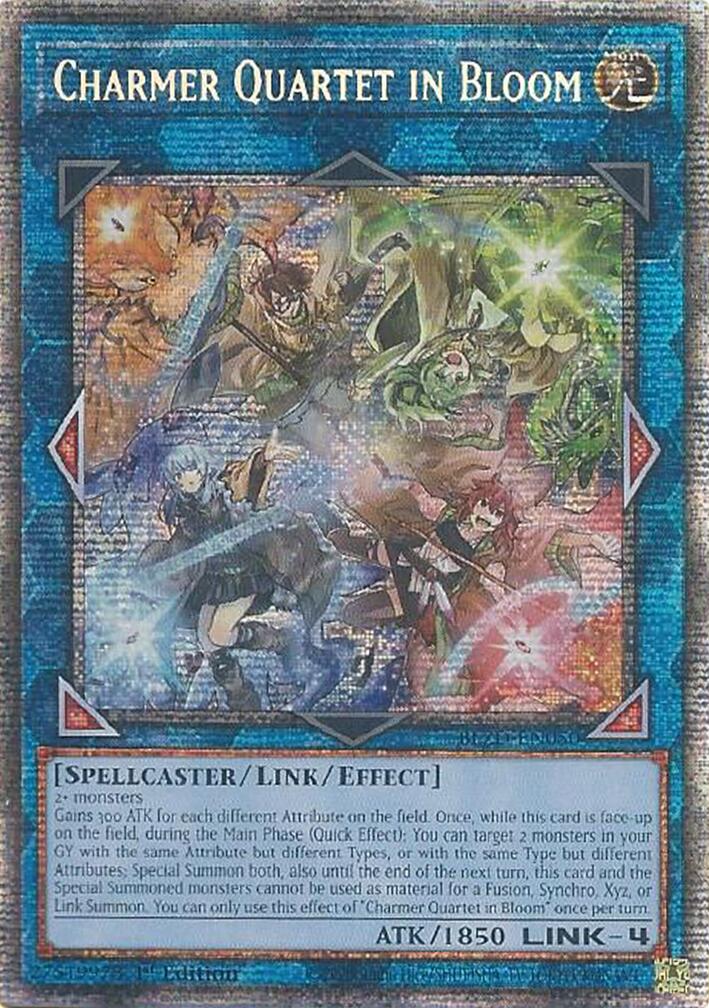 Charmer Quartet in Bloom (Starlight Rare) [BLZD-EN050] Starlight Rare | Black Swamp Games