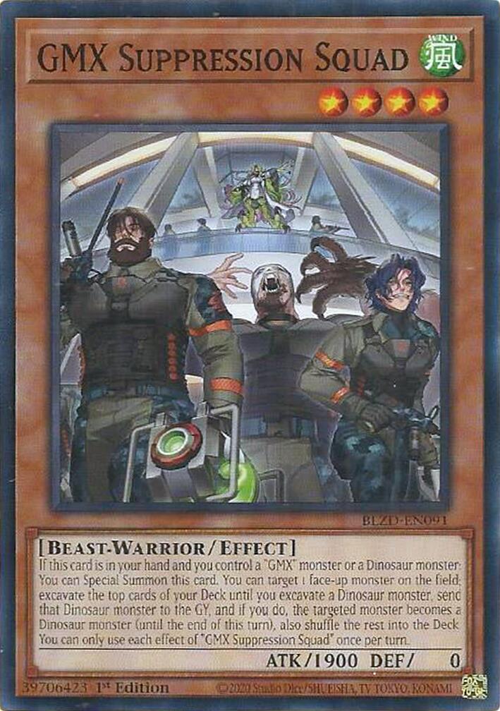 GMX Suppression Squad [BLZD-EN091] Common | Black Swamp Games