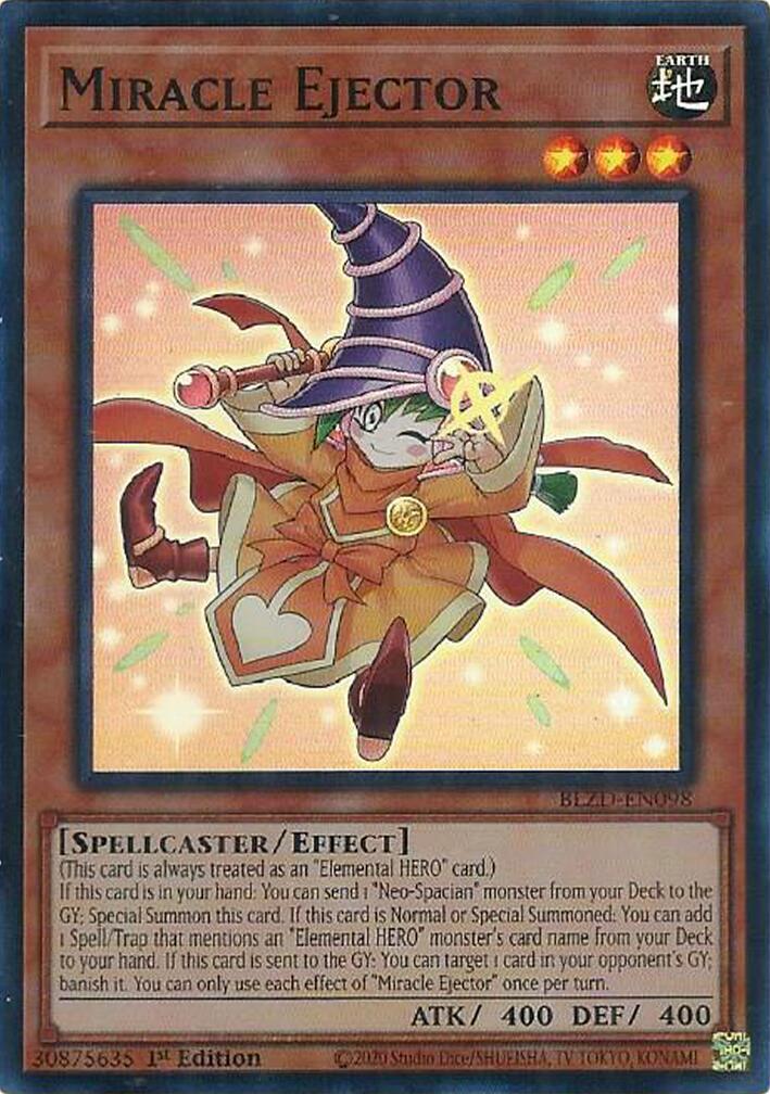 Miracle Ejector [BLZD-EN098] Super Rare | Black Swamp Games