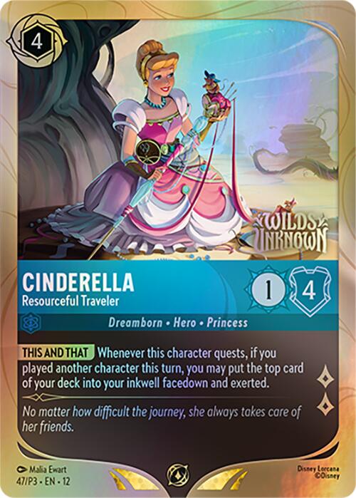 Cinderella - Resourceful Traveler (47) [Promo Cards] | Black Swamp Games