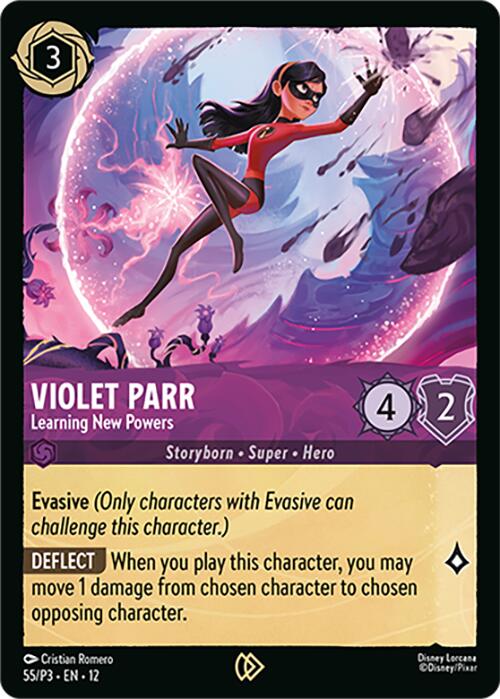 Violet Parr - Learning New Powers (55) [Promo Cards] | Black Swamp Games