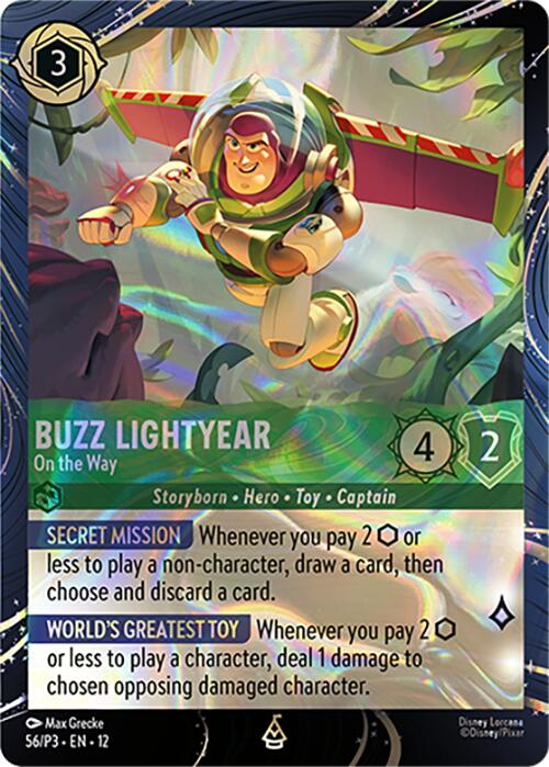 Buzz Lightyear - On the Way (56) [Promo Cards] | Black Swamp Games