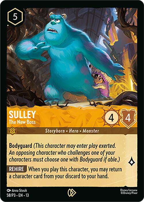 Sulley - The New Boss (58) [Promo Cards] | Black Swamp Games