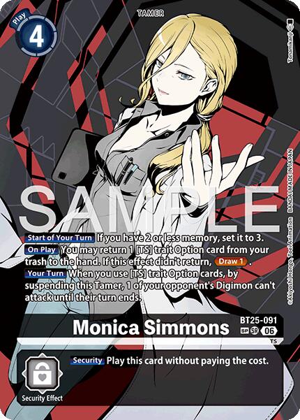 Monica Simmons [BT25-091] (SP) [Dual Revolution] | Black Swamp Games