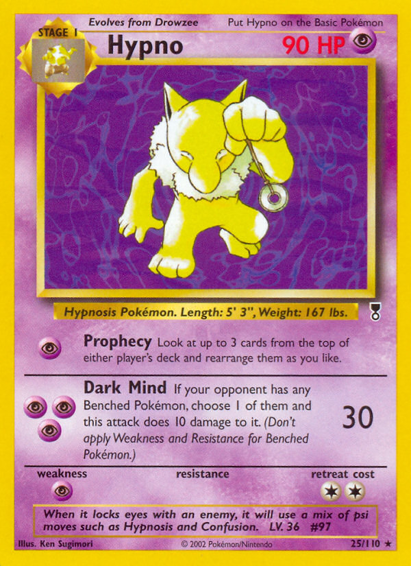 Hypno (25/110) [Legendary Collection] | Black Swamp Games