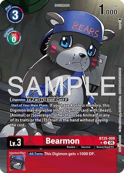 Bearmon [BT25-009] (Full Art) [Dual Revolution] | Black Swamp Games