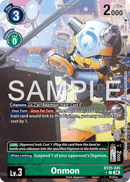 Onmon [BT25-045] (Full Art) [Dual Revolution] | Black Swamp Games