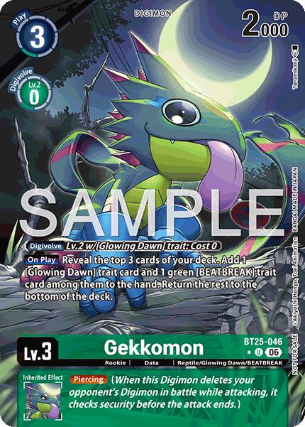 Gekkomon [BT25-046] (Full Art) [Dual Revolution] | Black Swamp Games