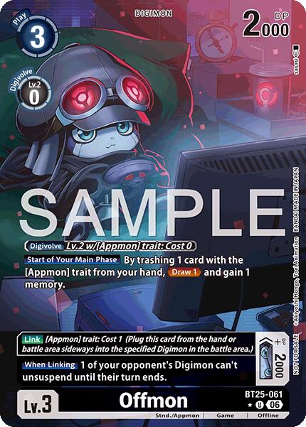 Offmon [BT25-061] (Full Art) [Dual Revolution] | Black Swamp Games