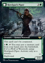 Howlpack Piper // Wildsong Howler (Extended Art) [Innistrad: Crimson Vow] | Black Swamp Games
