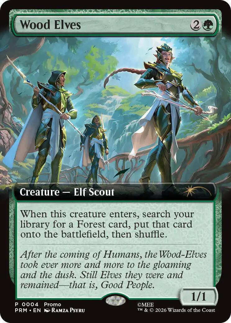 Wood Elves (Extended Art) [Media Promos] | Black Swamp Games