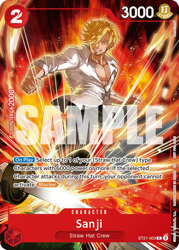 Sanji (Welcome Pack 2026 Vol.1) [One Piece Promotion Cards] | Black Swamp Games