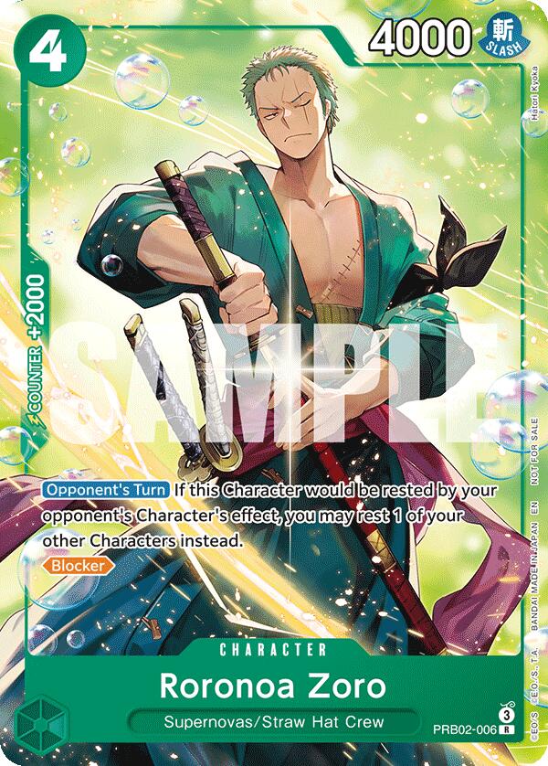 Roronoa Zoro (Welcome Pack 2026 Vol.1) [One Piece Promotion Cards] | Black Swamp Games