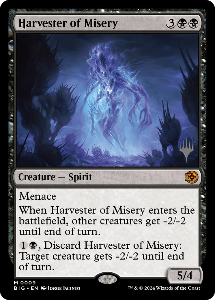 Harvester of Misery [Secrets of Strixhaven Promos] | Black Swamp Games