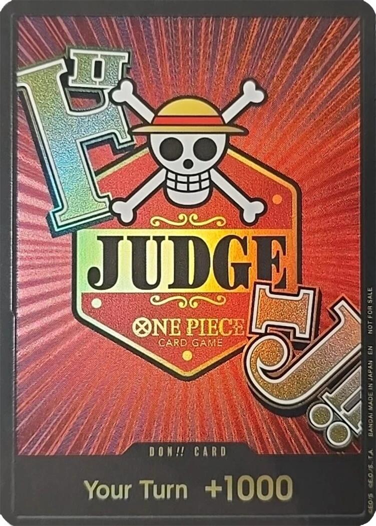 DON!! Card (Judge Promo) [One Piece Promotion Cards] | Black Swamp Games