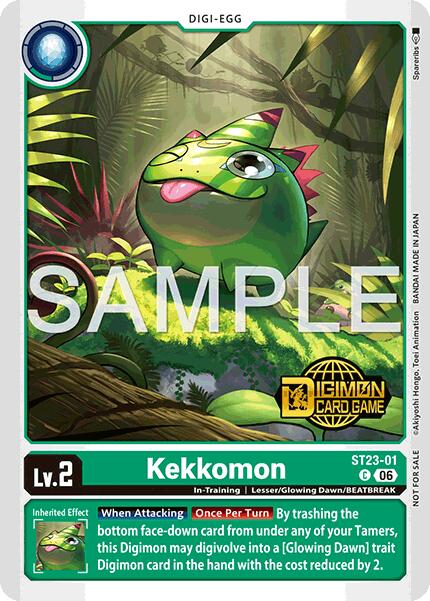Kekkomon [ST23-01] (Welcome Tamers Pack Vol.2) [Starter Deck: Beatbreak Release Event Cards] | Black Swamp Games