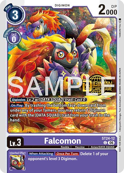 Falcomon [ST24-12] (Welcome Tamers Pack Vol.2) [Starter Deck: Data Squad] | Black Swamp Games