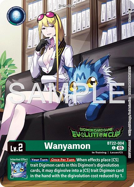 Wanyamon [BT22-004] (Evolution Cup 2026 Vol. 2) [Cyber Eden] | Black Swamp Games
