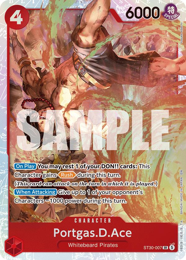 Portgas.D.Ace [Starter Deck EX: Luffy & Ace] | Black Swamp Games