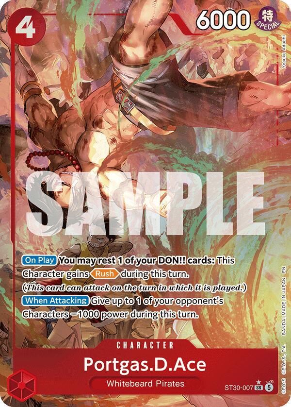 Portgas.D.Ace (Parallel) [Starter Deck EX: Luffy & Ace] | Black Swamp Games