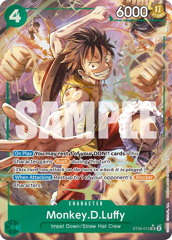Monkey.D.Luffy (Parallel) [Starter Deck EX: Luffy & Ace] | Black Swamp Games