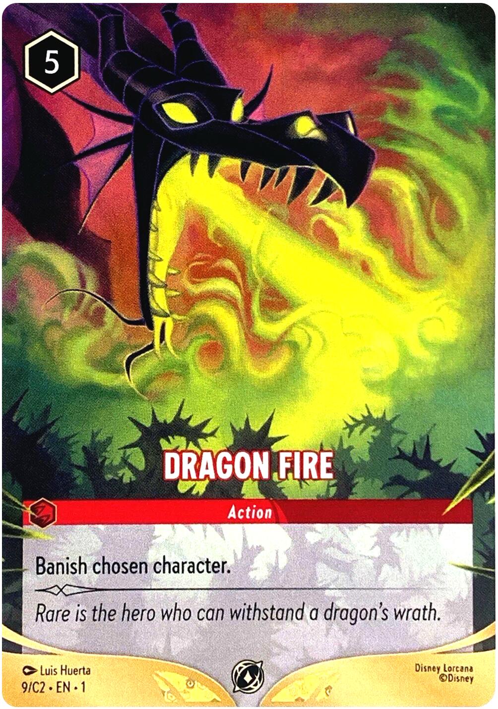 Dragon Fire (9/C2) (1) [Promo Cards] | Black Swamp Games