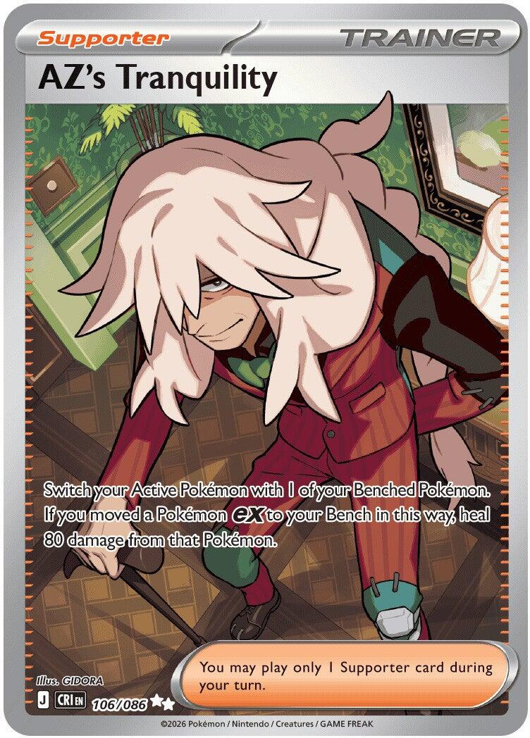 AZ's Tranquility (106/086) [Mega Evolution: Chaos Rising] | Black Swamp Games
