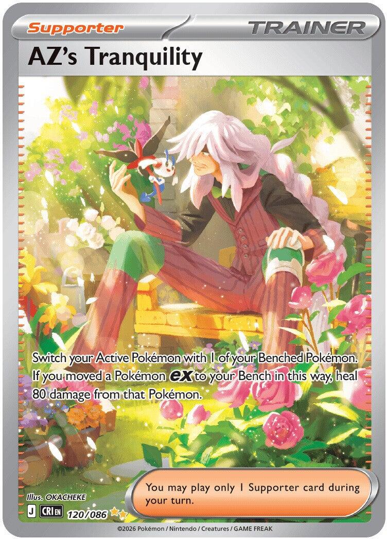 AZ's Tranquility (120/086) [Mega Evolution: Chaos Rising] | Black Swamp Games