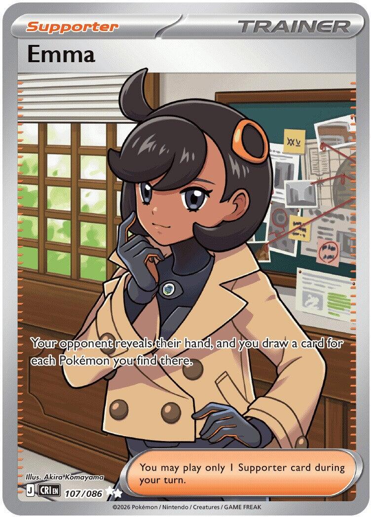 Emma (107/086) [Mega Evolution: Chaos Rising] | Black Swamp Games