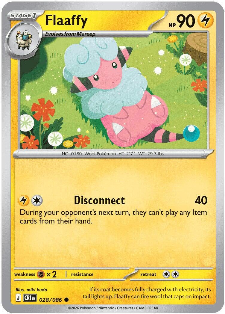 Flaaffy (028/086) [Mega Evolution: Chaos Rising] | Black Swamp Games