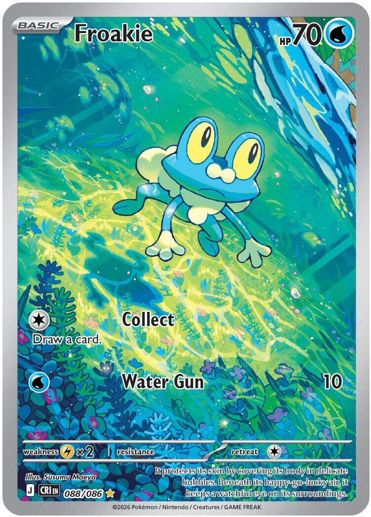 Froakie (088/086) [Mega Evolution: Chaos Rising] | Black Swamp Games