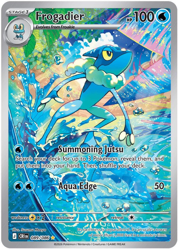 Frogadier (089/086) [Mega Evolution: Chaos Rising] | Black Swamp Games